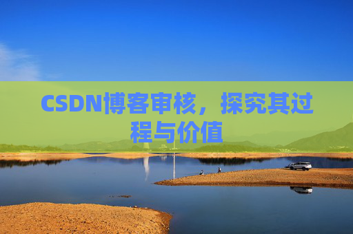 CSDN博客审核,探究其过程与价值